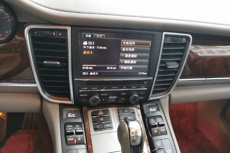 Used Porsche Panamera 2010 Panamera 4 3.6L Audio And AC Panel