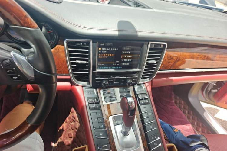 Used Porsche Panamera 2010 Panamera 3.6L Audio And AC Panel
