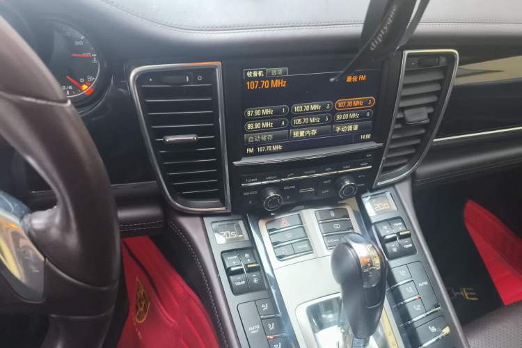 Used Porsche Panamera 2010 Panamera 3.6L Audio And AC Panel