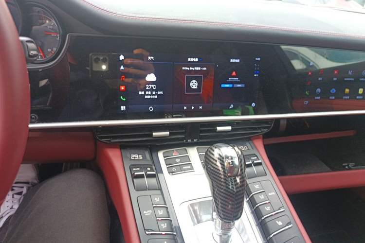 Used Porsche Panamera 2010 Panamera 4 3.6L Audio And AC Panel