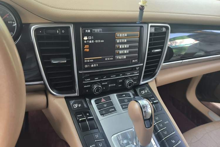 Used Porsche Panamera 2010 Panamera 4 3.6L Audio And AC Panel