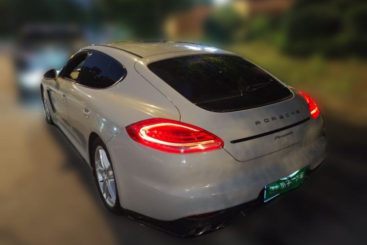 Used Porsche Panamera 2010 Panamera 4 3.6L Rear Left 45 Deg