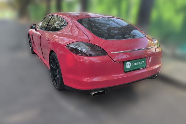 Used Porsche Panamera 2010 Panamera 4 3.6L Rear Left 45 Deg