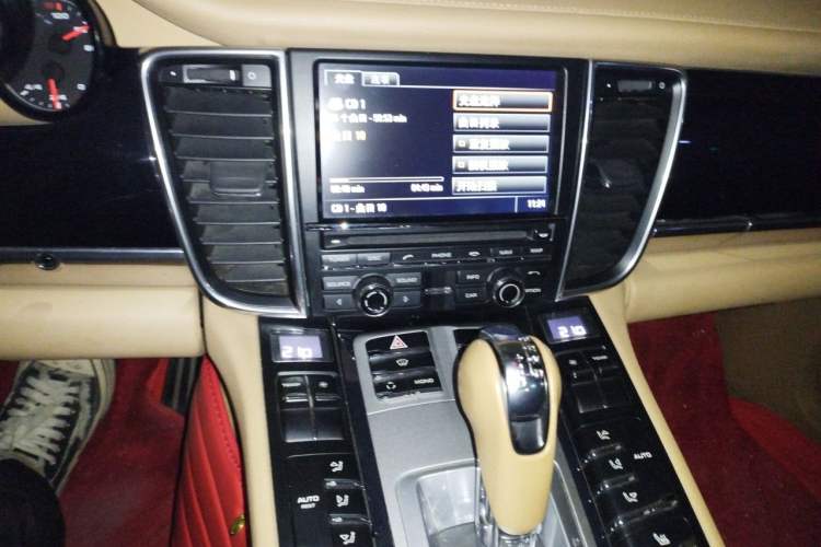 Used Porsche Panamera 2010 Panamera 4 3.6L Audio And AC Panel