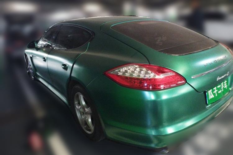 Used Porsche Panamera 2010 Panamera 4 3.6L Rear Left 45 Deg