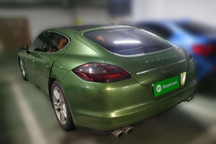 Used Porsche Panamera 2010 Panamera 4 3.6L Rear Left 45 Deg