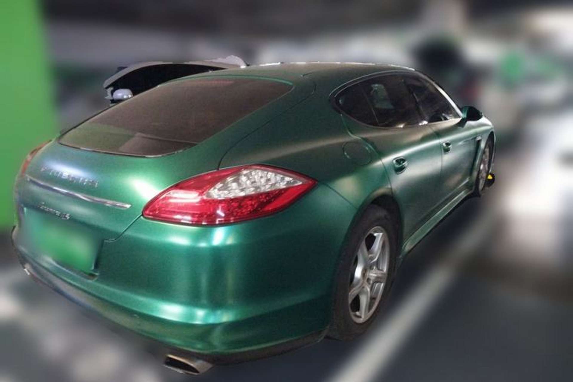 Used Porsche Panamera 2010 Panamera 4 3.6L Rear Right 45 Deg