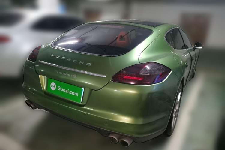 Used Porsche Panamera 2010 Panamera 4 3.6L Rear Right 45 Deg
