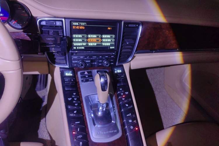 Used Porsche Panamera 2010 Panamera 4 3.6L Audio And AC Panel