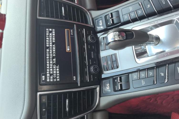 Used Porsche Panamera 2010 Panamera S 4.8L Audio And AC Panel