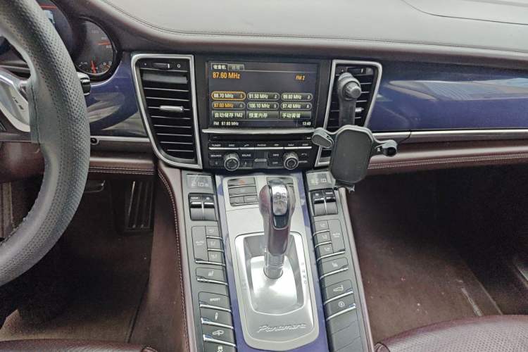 Used Porsche Panamera 2010 Panamera 4 3.6L Audio And AC Panel