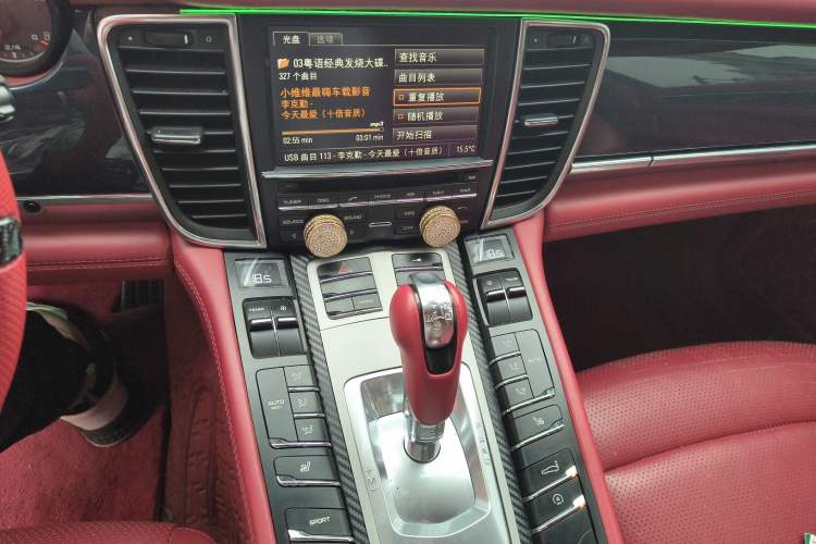 Used Porsche Panamera 2010 Panamera 4 3.6L Audio And AC Panel