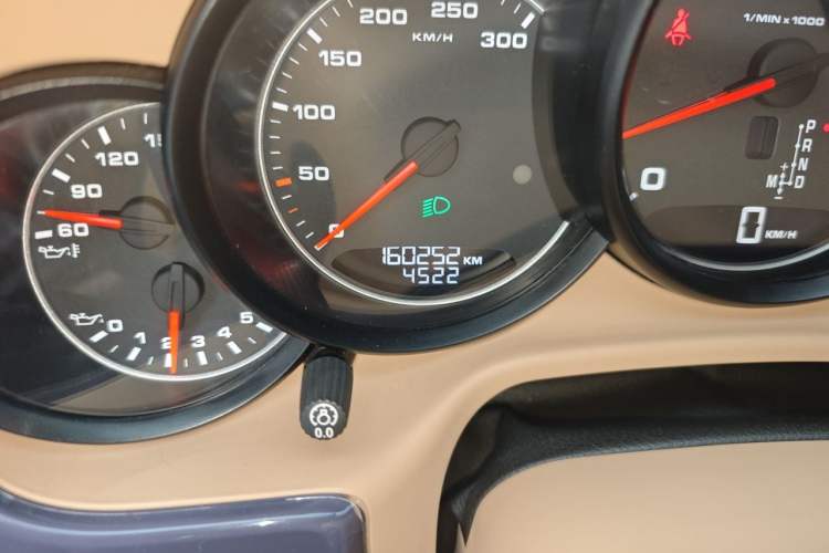 Used Porsche Panamera 2010 Panamera 3.6L Odometer Close Up