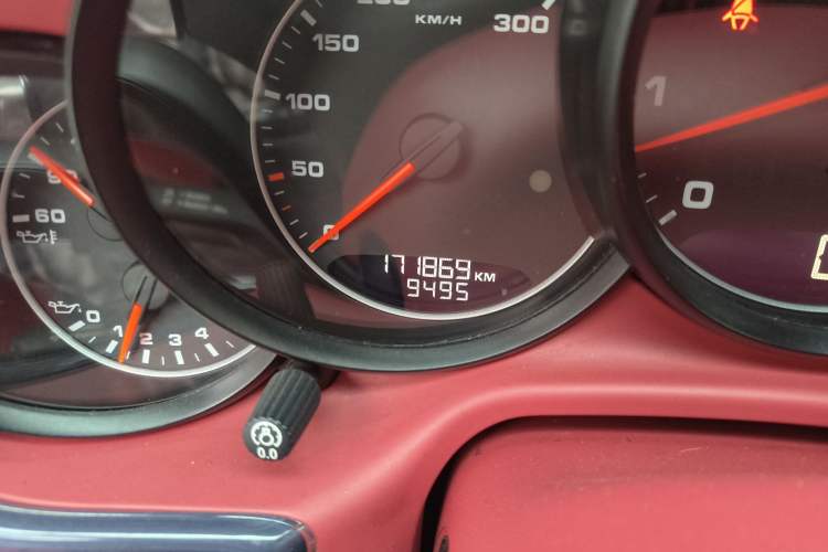 Used Porsche Panamera 2010 Panamera 4 3.6L Odometer Close Up