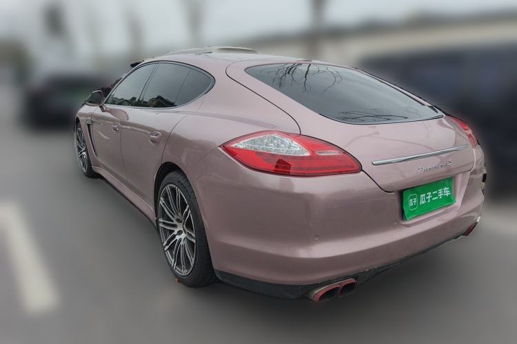 Used Porsche Panamera 2010 Panamera 4 3.6L Rear Left 45 Deg