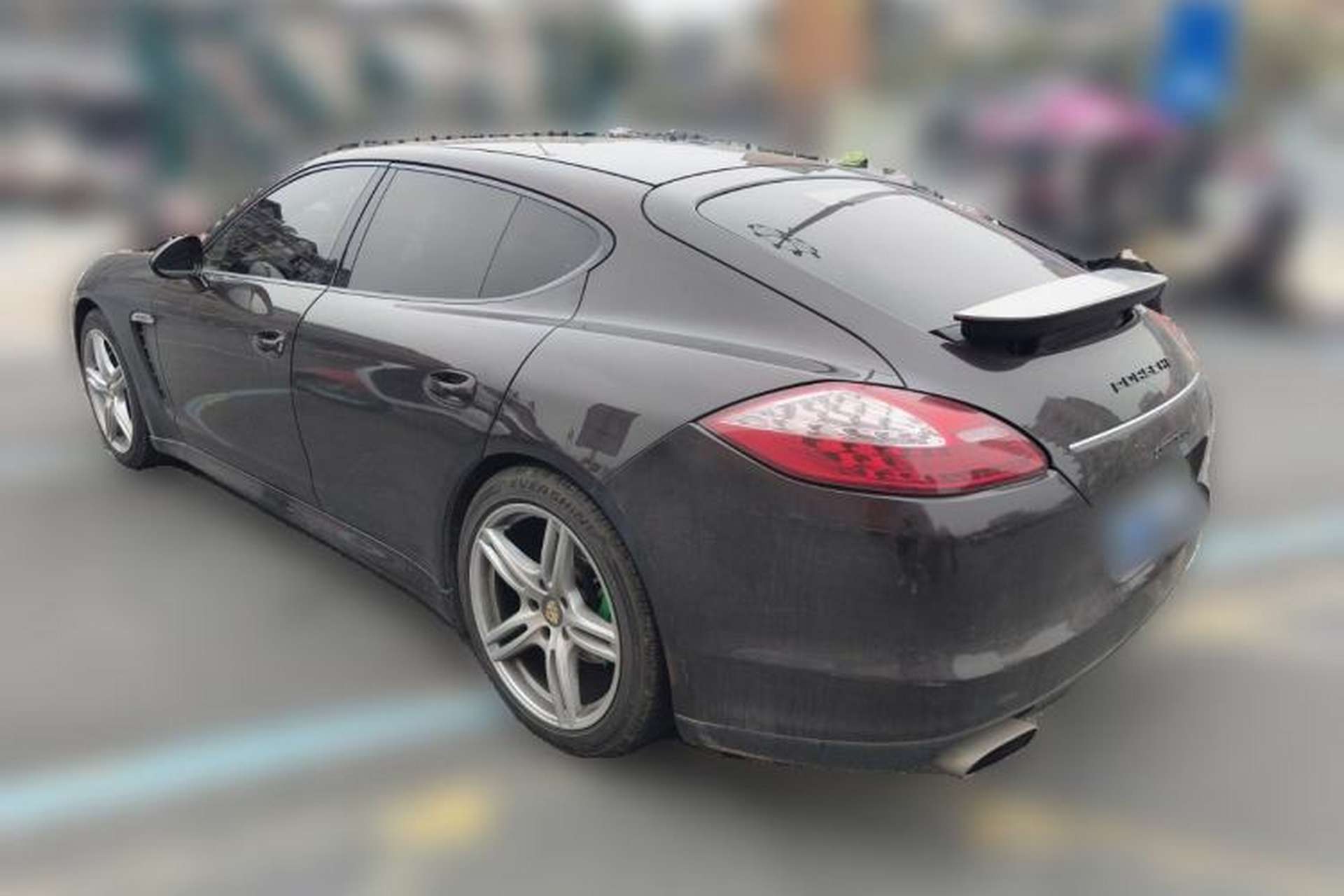Used Porsche Panamera 2010 Panamera 4 3.6L Rear Left 45 Deg