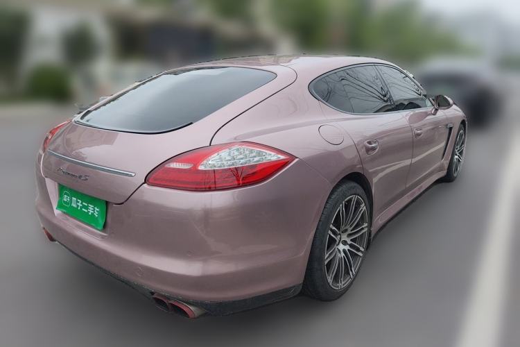Used Porsche Panamera 2010 Panamera 4 3.6L Rear Right 45 Deg