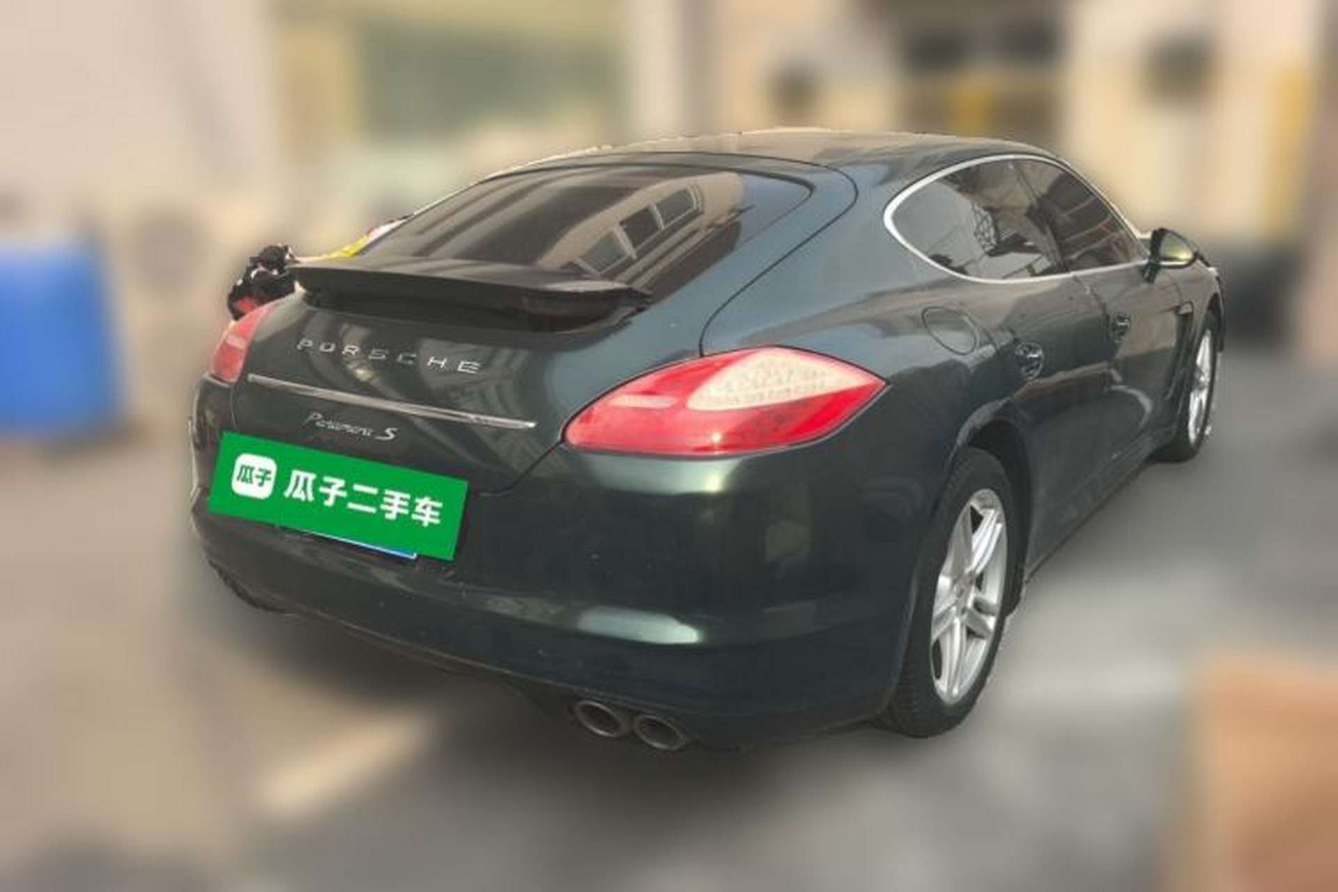 Used Porsche Panamera 2010 Panamera S 4.8L Rear Right 45 Deg