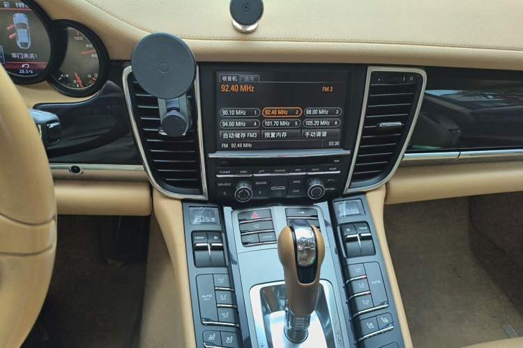 Used Porsche Panamera 2010 Panamera 3.6L Audio And AC Panel