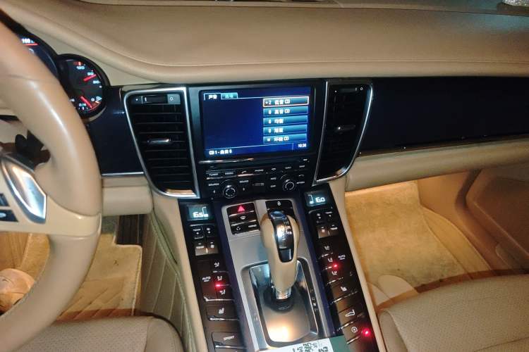 Used Porsche Panamera 2010 Panamera 4 3.6L Audio And AC Panel