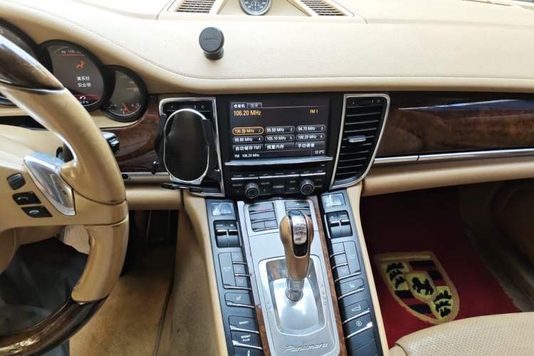 Used Porsche Panamera 2010 Panamera 4 3.6L Audio And AC Panel