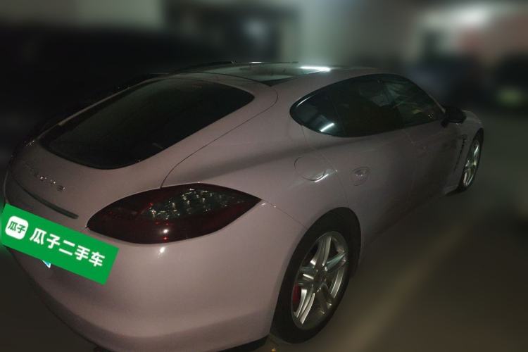 Used Porsche Panamera 2010 Panamera 4 3.6L Rear Right 45 Deg