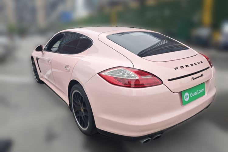 Used Porsche Panamera 2010 Panamera 4 3.6L Rear Left 45 Deg