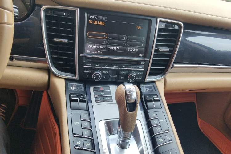 Used Porsche Panamera 2010 Panamera 3.6L Audio And AC Panel