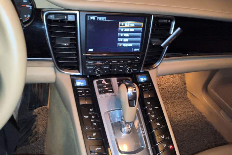 Used Porsche Panamera 2010 Panamera 4 3.6L Audio And AC Panel