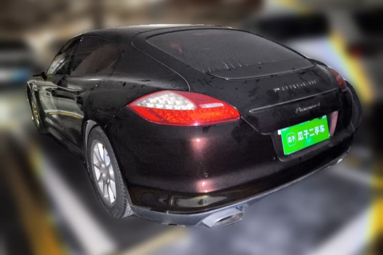 Used Porsche Panamera 2010 Panamera 4 3.6L Rear Left 45 Deg