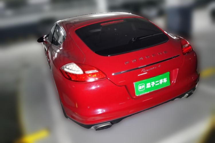 Used Porsche Panamera 2010 Panamera 4 3.6L Rear Left 45 Deg