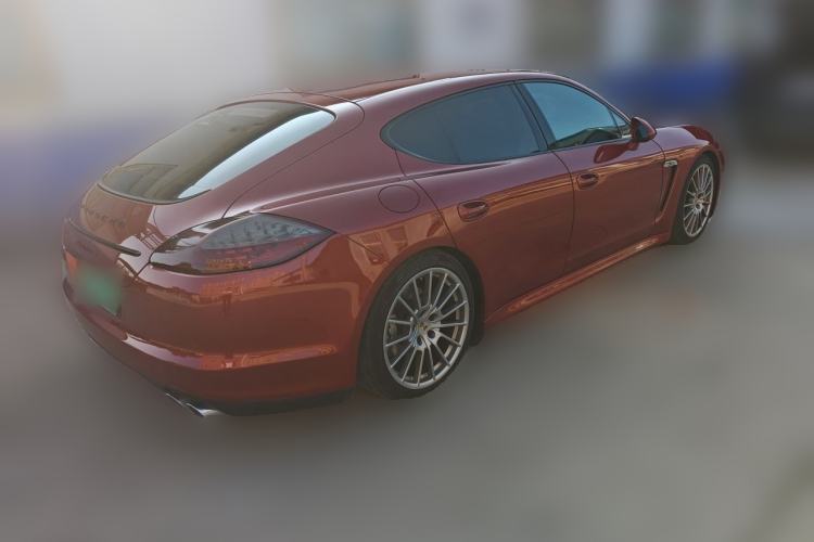 Used Porsche Panamera 2010 Panamera S 4.8L Rear Right 45 Deg