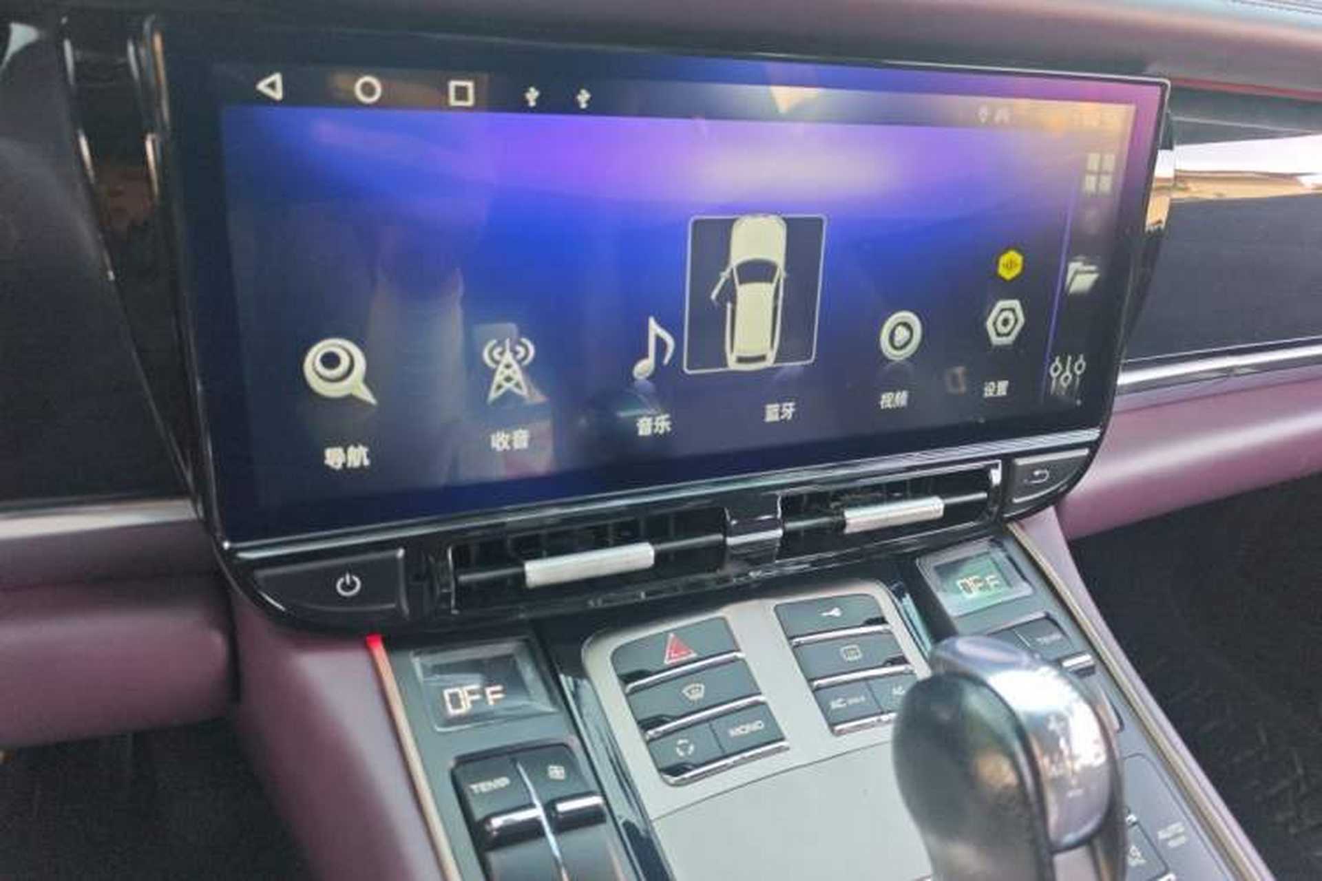 Used Porsche Panamera 2010 Panamera 3.6L Audio And AC Panel