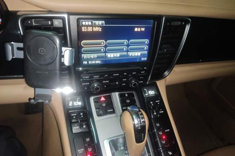 Used Porsche Panamera 2010 Panamera 3.6L Audio And AC Panel