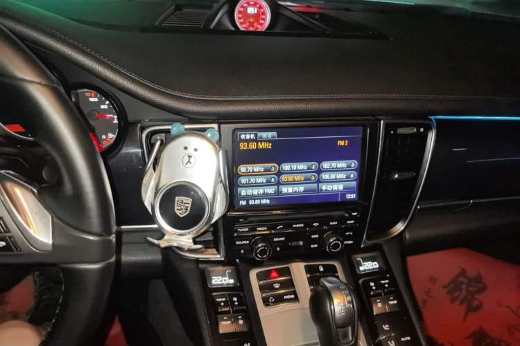 Used Porsche Panamera 2010 Panamera 3.6L Audio And AC Panel