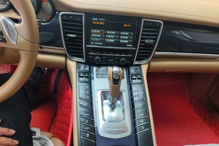 Used Porsche Panamera 2010 Panamera 3.6L Audio And AC Panel