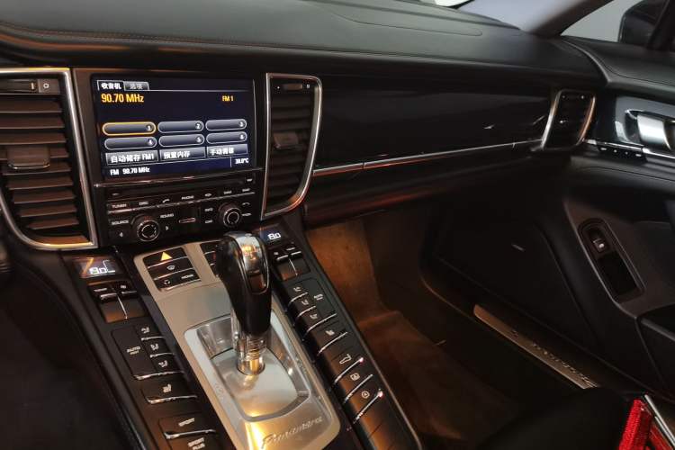 Used Porsche Panamera 2010 Panamera S 4.8L Audio And AC Panel