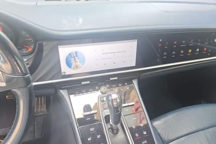 Used Porsche Panamera 2010 Panamera 4 3.6L Audio And AC Panel