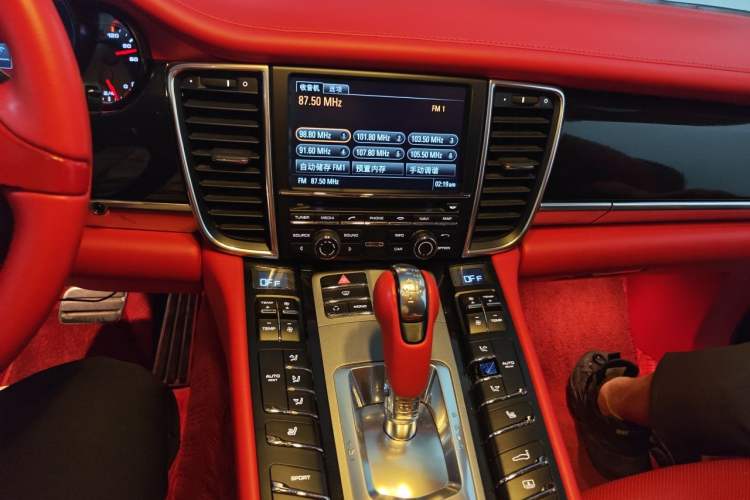 Used Porsche Panamera 2010 Panamera 3.6L Audio And AC Panel