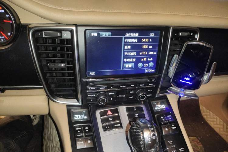 Used Porsche Panamera 2010 Panamera 3.6L Audio And AC Panel
