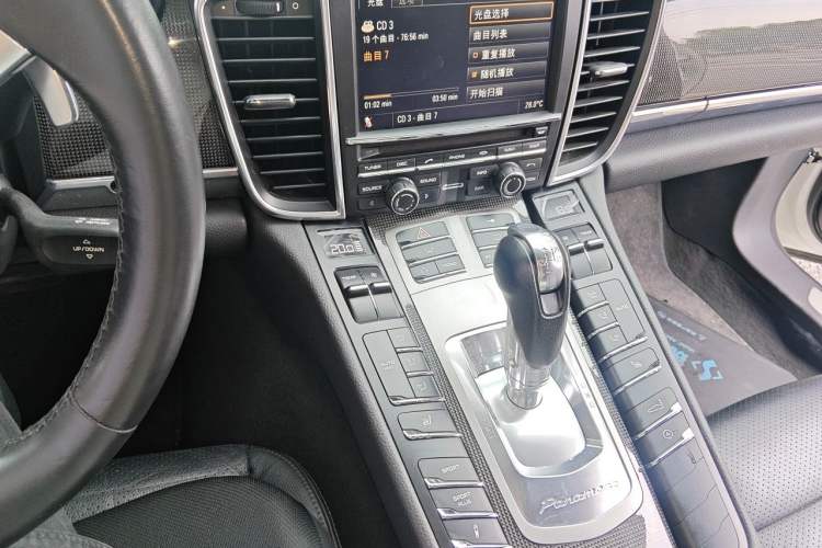 Used Porsche Panamera 2010 Panamera 4 3.6L Audio And AC Panel