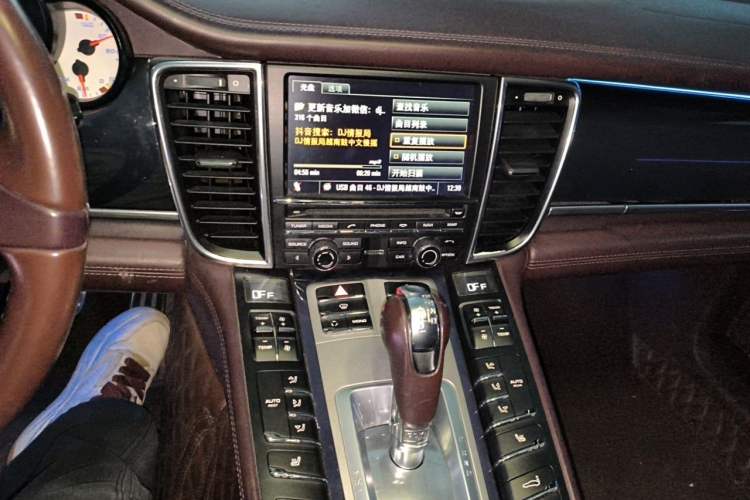 Used Porsche Panamera 2010 Panamera 3.6L Audio And AC Panel