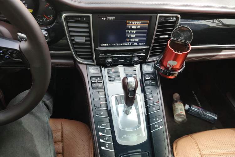 Used Porsche Panamera 2010 Panamera 4 3.6L Audio And AC Panel