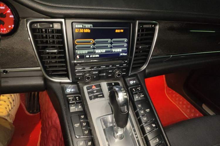 Used Porsche Panamera 2010 Panamera 3.6L Audio And AC Panel