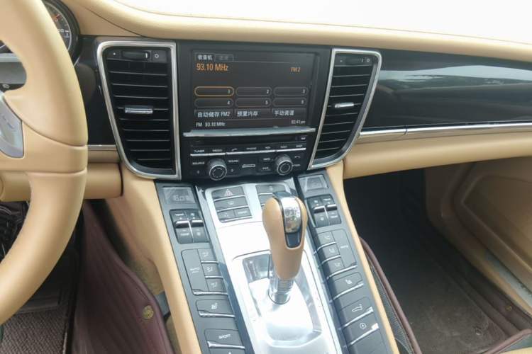 Used Porsche Panamera 2010 Panamera 3.6L Audio And AC Panel
