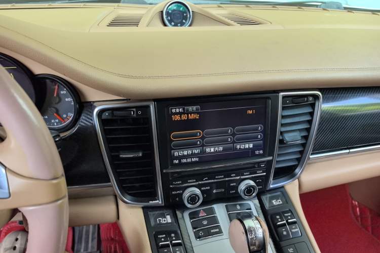 Used Porsche Panamera 2010 Panamera 3.6L Audio And AC Panel