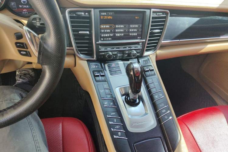 Used Porsche Panamera 2010 Panamera 4 3.6L Audio And AC Panel