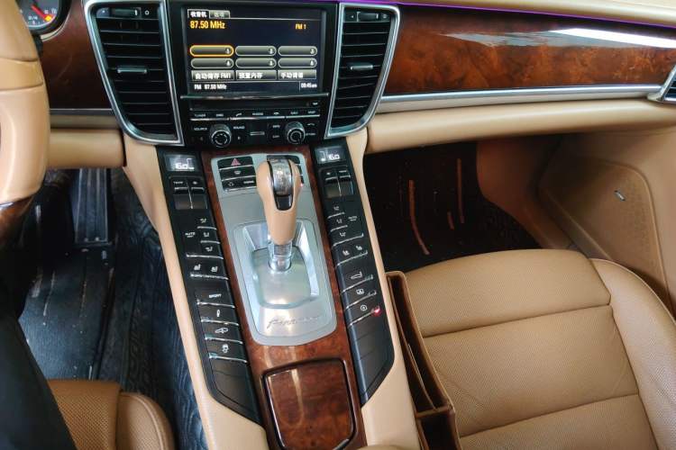 Used Porsche Panamera 2010 Panamera 3.6L Audio And AC Panel