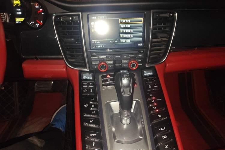 Used Porsche Panamera 2010 Panamera 4 3.6L Audio And AC Panel