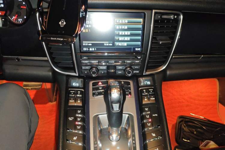 Used Porsche Panamera 2010 Panamera 4 3.6L Audio And AC Panel